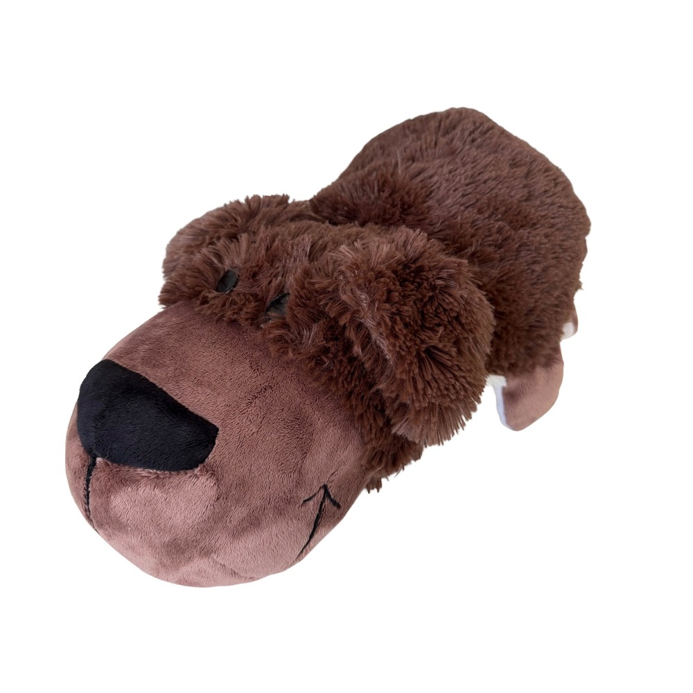 FlipaZoo Jay at Play Reversible Plush Brown Dog to White Rachel Cat 2015